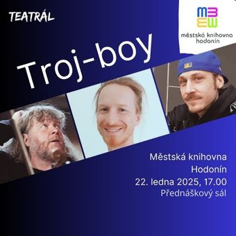 O spojení příběhů, rapu a živé hudby z Hodonína se postará pánské trio z hodonínské divadelní party Teatrál. Lukáš Ivánek, Jimmy Jones a Petr Vaculovič se pustí do fúze žánrů, které si jsou blíže, než se může zdát. Mimo jiné představí novinku, kterou začíná zkoušet pro své divadelní představení. Jde o dramatickou story Mrcha z Hodonína inspirovanou příběhem o Jezábel a zasazenou do kulis současného města.